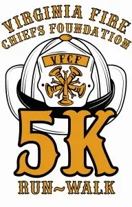Virginia Fire Chiefs Foundation 5k logo