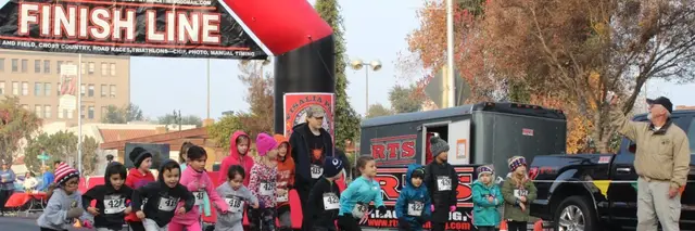 Visalia PAL Resolution 5K Run and 1.5 Mile Walk logo