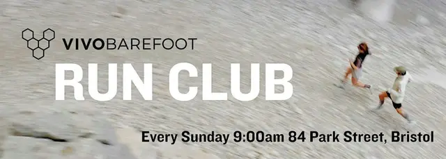 Vivobarefoot Bristol Run Club logo