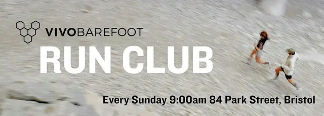 Vivobarefoot Bristol Run Club logo
