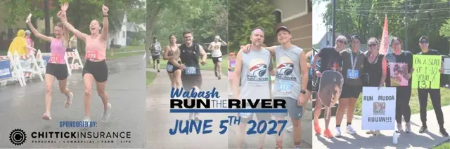 Wabash Run The River logo