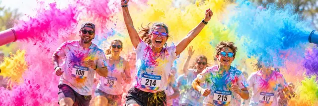 Waco Run Tour - Color Run logo