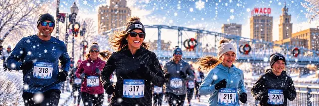Waco Run Tour - Frosty 5K logo