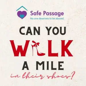 Walk A Mile In Their Shoes logo