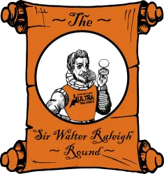 Walter Raleigh Round Half/Third Marathon logo