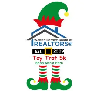Walton-Barrow Board of REALTORS® Toy Trot 5K logo