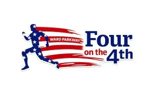 Ward Parkway Four on the 4th logo