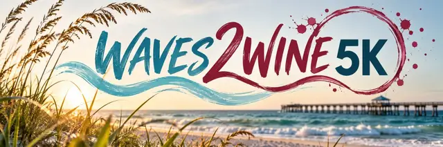 WAVES 2 WINE 5 K logo