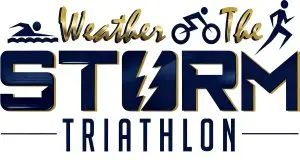 Weather the Storm Triathlon logo