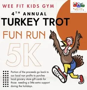Wee Fit Turkey Trot 4th annual logo