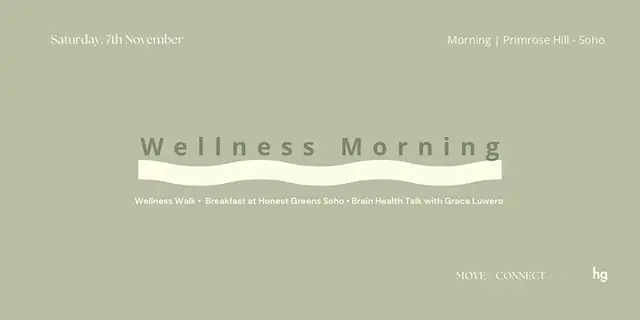 Wellness Morning Walk + Breakfast + Brain Health Talk with Grace Luwero logo
