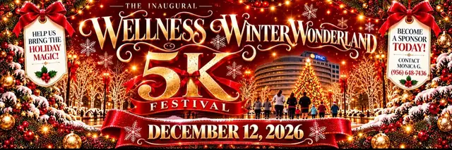 Wellness Winter Wonderland 5K Run logo