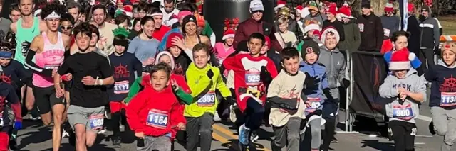 Westerville Lions Rudolph 5K Run/Walk and Winter Fest logo