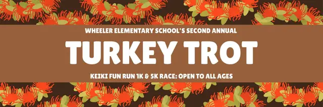 Wheeler Elementary School Turkey Trot 5k and Keiki Fun Run logo