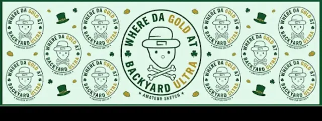 Where Da Gold At? Backyard Ultra logo