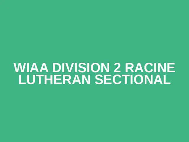 WIAA Division 2 Racine Lutheran Sectional logo