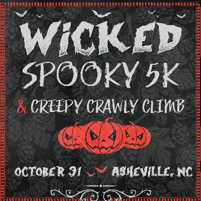 Wicked Spooky 5k & Creepy Crawly Climb logo