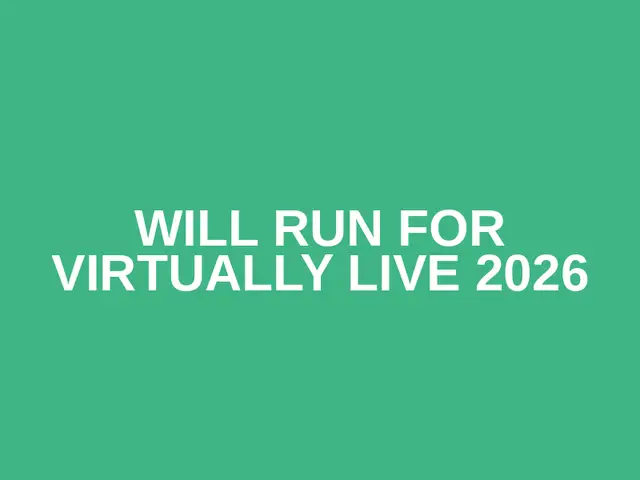 Will Run For Virtually Live 2026 logo
