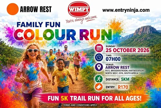 WIMPY FAMILY FUN COLOUR RUN logo