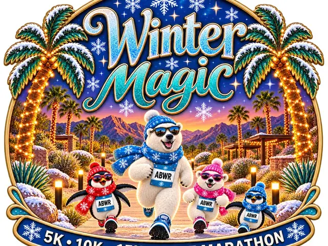 Winter Magic Vegas 5K, 10K, 15K, Half Marathon logo