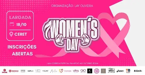 WOMEN'S DAY OUTUBRO ROSA logo