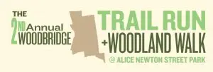 Woodbridge Trail Run + Woodland Walk logo