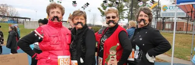 Woodford County Santa Shuffle 5K & Kids Elf Dash logo