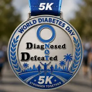World Diabetes Day Virtual 5k logo