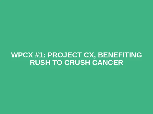 WPCX #1: Project CX, benefiting Rush to Crush Cancer logo