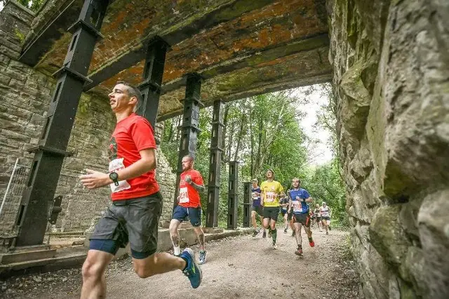Wye Valley Tunnel Run (Marathon, Half, 10km, Colourburst) logo