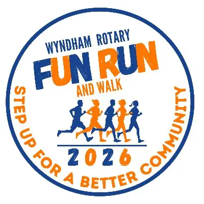 Wyndham Rotary Fun Run 2026 logo