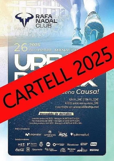 X Urban Race Rafa Nadal Club 2026 logo