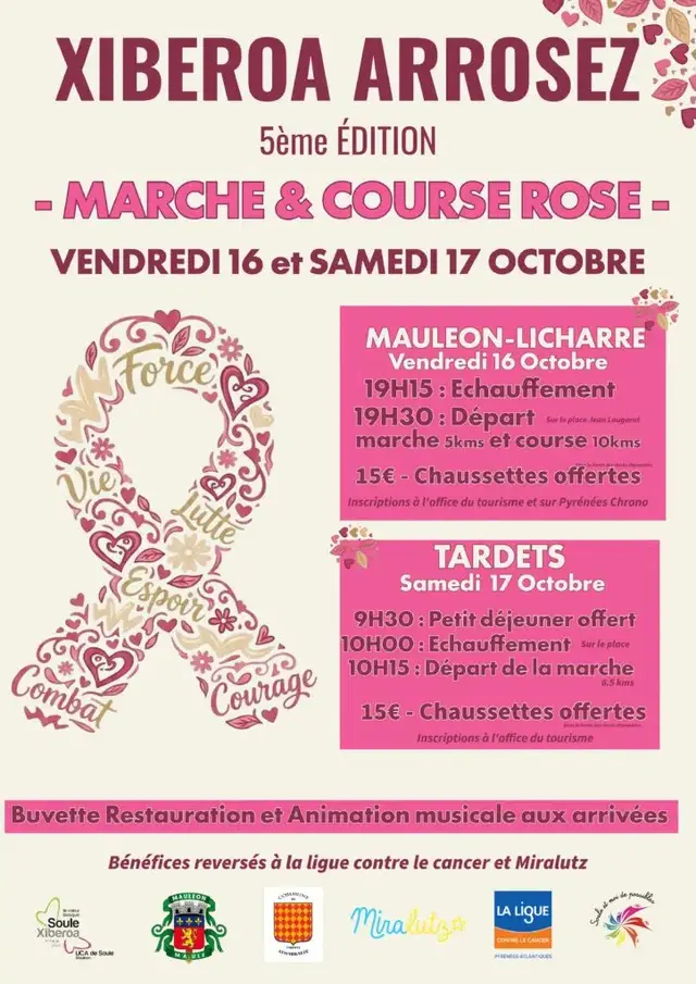 XIBEROA ARROSEZ – LA SOULE EN ROSE logo