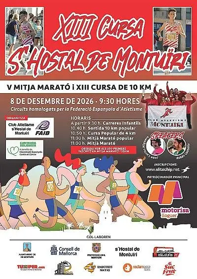 XII Carrera de S’Hostal de Montuïri 2026 logo