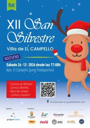 XII San Silvestre El Campello 2026 logo