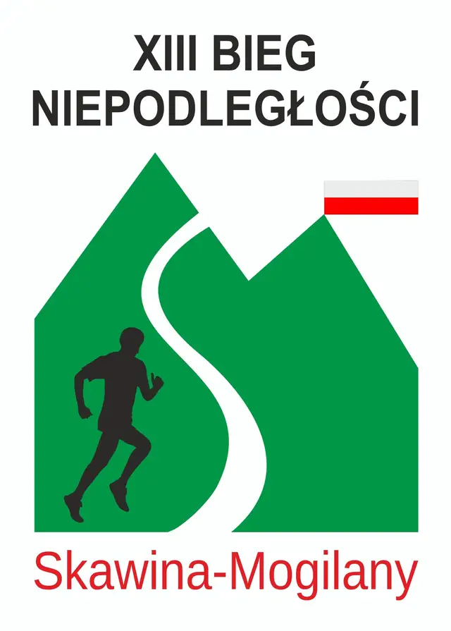 XIII Bieg Niepodległości Skawina–Mogilany Nordic Walking logo
