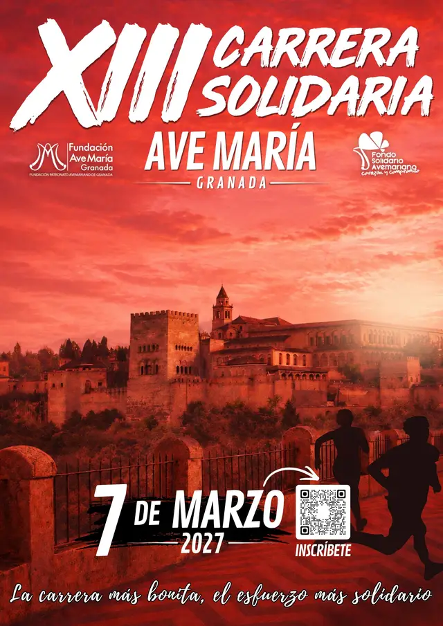 XIII CARRERA SOLIDARIA DEL AVE MARIA logo