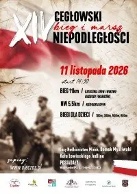 XIV Cegłowski Bieg i Marsz Niepodległości logo