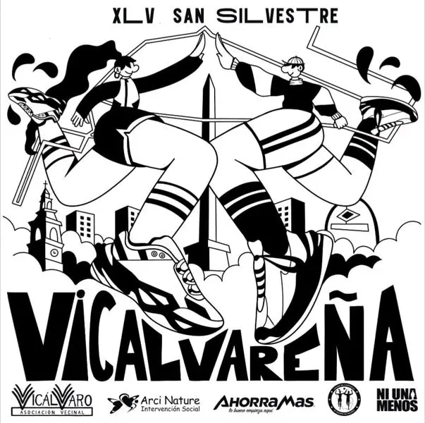 XLV San Silvestre Vicalvareña logo