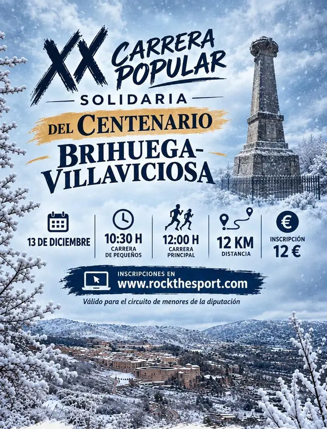 XX Carrera del Centenario - Brihuega logo