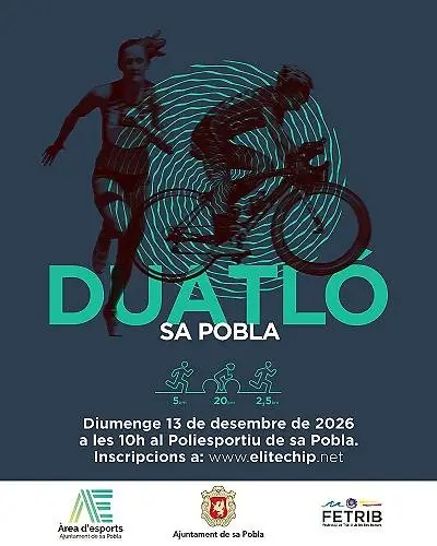 XX Duatló de Sa Pobla 2026 logo