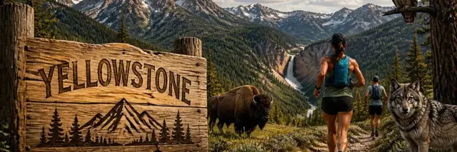 Yellowstone Park Trail Races logo