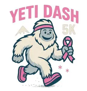 Yeti Dash 5K Run & Walk logo