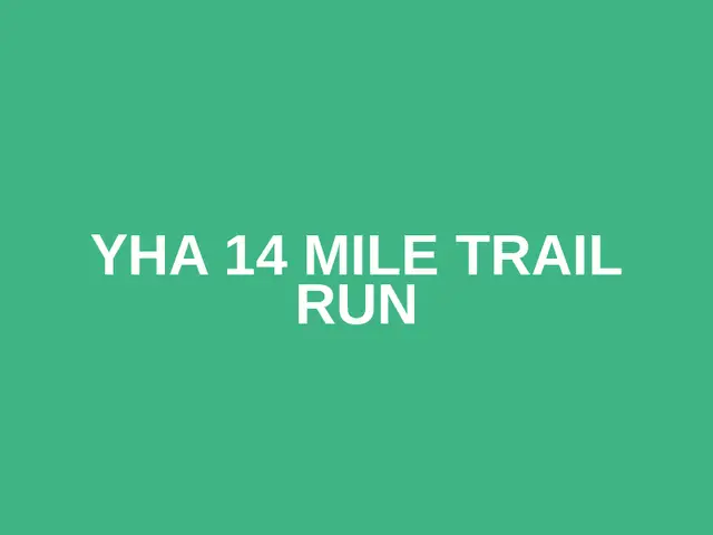 YHA 14 mile trail run logo