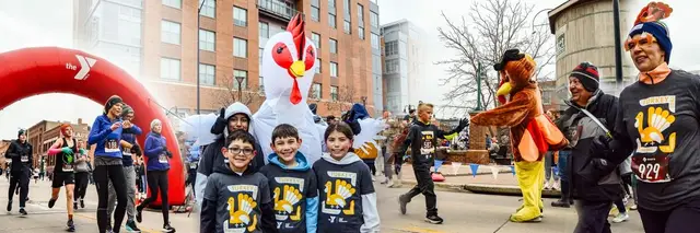 YMCA of Lincoln Turkey Trot presented by Union Bank & Trust logo