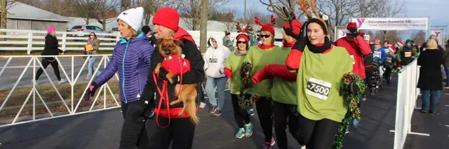 YMCA REINDEER RAMBLE 5K    Presented by Publix® logo