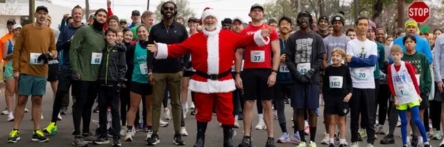 YMCA Rudolph Run 2026 - 1 mile run fun, 5k, 8k logo