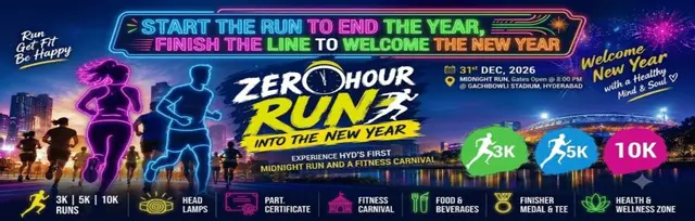 Zero Hour Run into the New Year & a Fitness Carnival logo