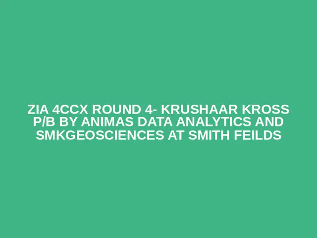 Zia 4CCX Round 4- Krushaar Kross P/B by Animas Data Analytics and SMKGeosciences at Smith Feilds logo
