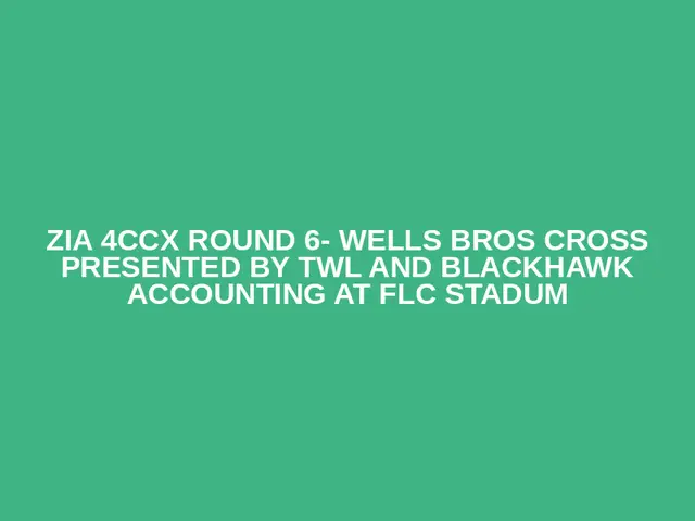Zia 4CCX Round 6- Wells Bros Cross presented by TWL and Blackhawk Accounting At FLC Stadum logo